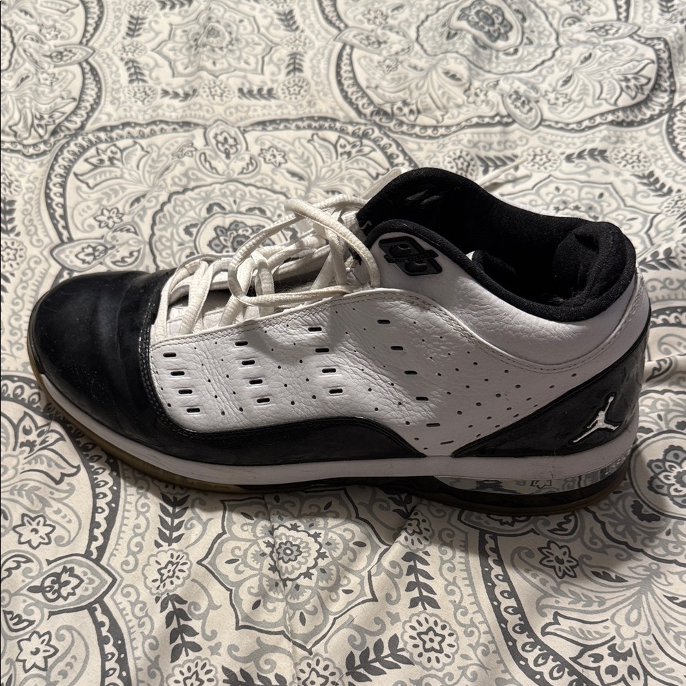 Nike Black and White Jordan